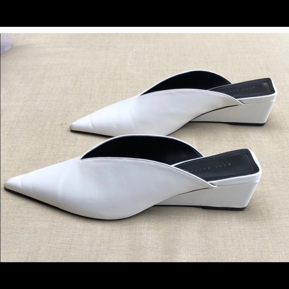 ISO. Zara wedge Mule in a size 9.